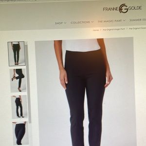 Franne Gold Classic Magic Pant Size 18 Reg. Length (31” inseam) New, never worn.